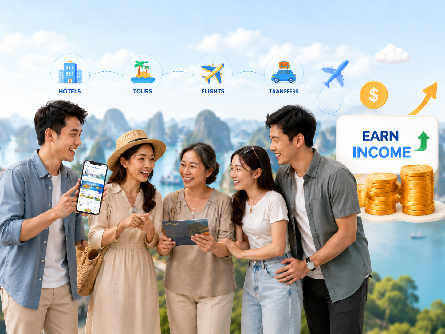 Travel demand from people around you